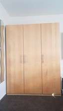 Ikea Pax Kleiderschrank Birke, gebraucht in gutem Zustand