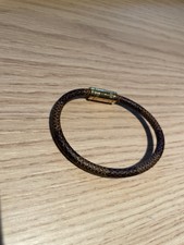 Louis Vuitton Armband Keep it 17 Damier Braun Gold