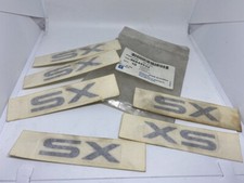 1 x Emblem  Schriftzug  SX CHEVROLET /  DAEWOO Matiz Kalos Tacuma Avea Aufkleber