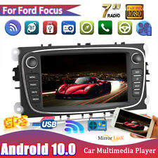 Carplay Android 10.0 Autoradio Für Ford Focus Mondeo C-MAX S-MAX Galaxy GPS WiFi