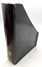 Stehsammler DIN A4 Pappe Schwarz 