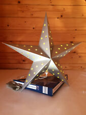 LED Weihnachtsstern B-Ware 60 cm Papierstern Leuchtstern Sternenlicht Faltstern