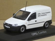 Opel Combo Kastenwagen "Opel-Teile WSK-Wedding" in weiß Opel-OVP Minichamps 1:43