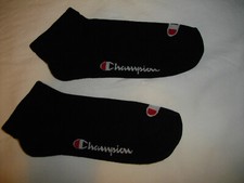 Champion Sneakersocken, Socks, neu, schwarz, Skater, Gr. 43 - 46