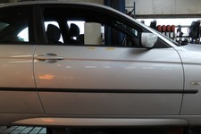 TÜR Rechts BMW 316ti compact E46 Farbe Titan-silber-met 354 Limousine