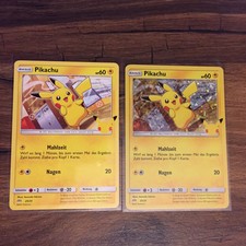 Pokemon Pikachu | 25/25 | Holo + Non Holo | Mc Donalds 25th Anniversary