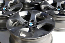 Original 17 Zoll BMW X1 E84 Felgensatz in 7,5x17 ET34 5x120  6789140 - Gun Metal