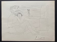 Picasso Repos du Sculpteur mit Torso Suite Vollard...handsigniert