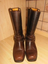 Damen Westernstiefel/Biker Boots/Bikerstiefel braun Gr. 38 * BUFFALO * Top Zust.