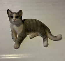 Vintage realistische Ablage Katzenharz Haus/Garten Dekoration schwere weiche Basis