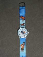 Kinder Armbanduhr Pferde von Regent, neuwertig, Batterie leer