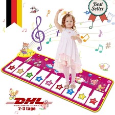 Baby Musikmatte Krabbeldecke Klaviermatte Spielmatte Kindergeschenk Spielzeug DE