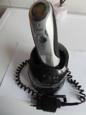 BRAUN: Serie 7 Rasierapparat mit Reinigungsgerät, gebraucht + NEUEM Scherkopf