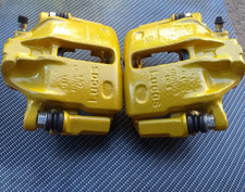 VW GOLF 1 2 3 G60 BREMSSÄTTEL BREMSE SCIROCCO 16V LUCAS GIRLING 54 NEU VORN GOLD