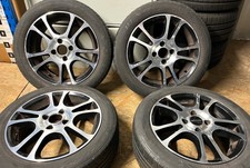 Renault Clio II Alu-Felgen LK 4x100 Reifen 185/55 R15 Komplett-Räder Radsatz