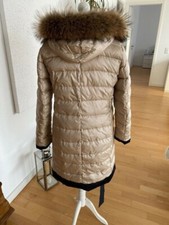 Max Mara Daunenmantel Zum Wenden Gr 40 Blau - Creme! NEU! 2 in 1 Blogger NP 1199