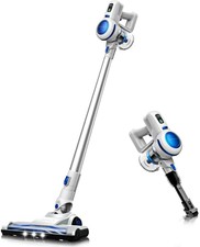 Akku Staubsauger Kabellos Handstaubsauger mit 17000 Pa Saugleistung, 2 Stufen, B