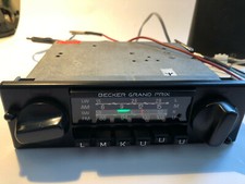  Becker Grand Prix 470 mit 6 UKW Stationstasten, Oldtimer Radio, geprüft!