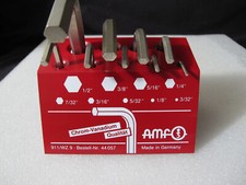 AMF Winkelschraubendreher-Satz 911/WZ 9 Inbus ZÖLLIG Nr. 44057 Innensechskant