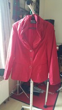 Damen Jacke Blazer Rot Helena Vera Trachten Gr. 42