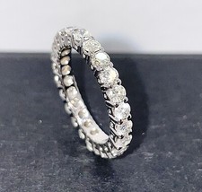 NEU Memory Ring Memoirering 2,45 ct Brillanten in 585 / 14 Karat Weißgold