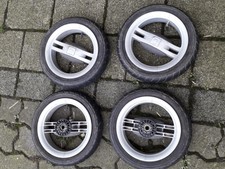 4x Räder  für Teutonia Mistral 280x65 Kinderwagen Ersatzreifen Luftbereift