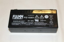 FIAMM Batterie Blei/Blei Gel Akku FG10301 6V 3Ah - voll funktionsfähig