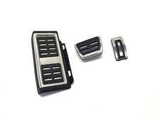 Original VW Audi Seat Pedal Pedalkappen Kappen Fußstütze Pedalset 