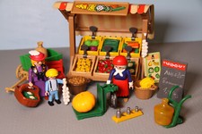 Playmobil 5341 Markstand - Rosa-Serie - Komplett alle Teile plus Anleitung