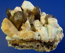 Rauchquarz mit Orthoklas vom Mt. Malosa in Malawi in Ostafrika