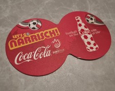 Bierdeckel Coca Cola Euro 2008 Europameisterschaft Austria Switzerland