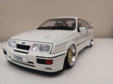 1/18 Ford Sierra RS Cosworth RS500 1987 weiß modifiziert Tuning Code 3 BBs Rm