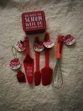 Birkmann Backset 6 Teile Colour Splash Rot mit Etiket Neu