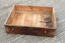 alte Holzkiste Schublade vom alten Schrank Kiste Echt Holz antik Loft Sofatisch,