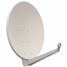 B-Ware Gibertini OP 85 SE Satellitenantenne 85 cm Aluminium Hellgrau