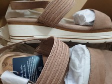 Marco Tozzi Sandale Damen Sommerschuhe Sandalette Gr. 39 puder 