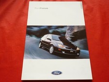 FORD Focus Limousine Turnier Trend Ambiente Ghia Prospekt Brochure Depliant 2000