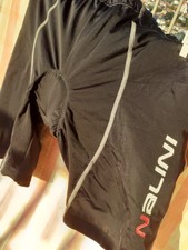 ?‍♀️ Nalini Sports kurze Fahrrad Hose Gr. XL schwarz  Radlerhose - wie neu - ?