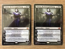 2x Liliana, Die Letzte Hoffnung / Last Hope Magic MTG Mythic Rare Planeswalker