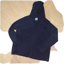 CECIL Damencardigan mit Kapuze, langarm, Gr.XXL, dunkelblau