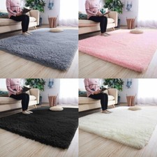 FLAUSCHIGE TEPPICH LANGFLOR HOCHFLOR SHAGGY FLOKATI FUßMATTE LÄUFER WOHNZIMMER
