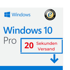 Microsoft Windows 10 Professional Pro Aktivierungsschlüssel Key Deutsch