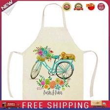 Küchenwäsche Schürze Bike Print Haus Restaurant Kochen Backen Bib Öl-Proof