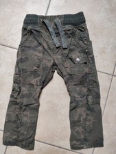 Next Hose tarnfarbe gr:98cm grün Jeans Hose Armee Hose