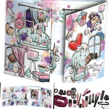 Adventskalender Fesh Teenager Damen Mädchen Kosmetik Beauty Schminke Make Up NEU