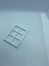 Fenster Typ 2 Gartenbahn Spur G Weiß Gebäude Bau Landschaft 