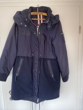 Esprit Mantel Parker 40/42 L blau