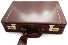 Leder-Aktenkoffer 