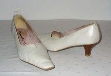 Tamaris - elegante Damen Pumps / Slipper - Gr. 39 - weiß