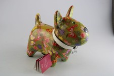 Spardose original Pomme Pidou mit Schmetterlingsmotiv mit Begleitheft / Höhe ca.